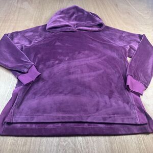 Member's Mark Women’s XL Plush Fleece Hoodie Mauve Pink Pullover Cozy